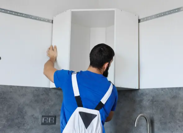 Skilled technicians refurbishing a wet room. Trust We Fix Plumbing for expert service in London.