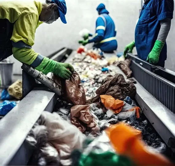21130 Expert technician repairing a waste disposal unit. Trust We Fix Plumbing for professional waste disposals service in London