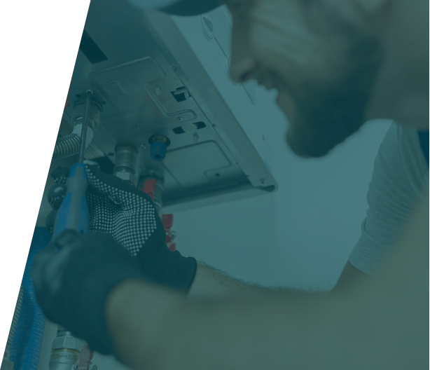 Expert technicians completing central heating installation with precision in a London residence.