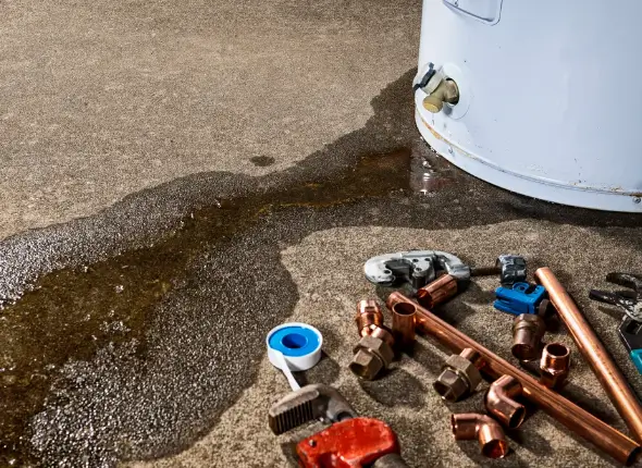gettyimages-1061727682-1 (1) A plumber diagnosing and fixing hot water issues in a London home, restoring comfort and convenience.